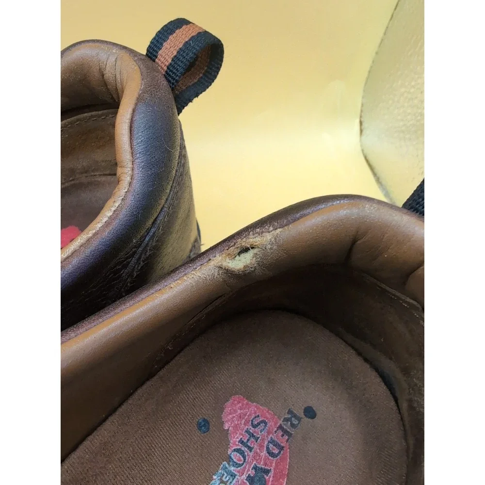 Red Wing 8702 Men's 8 EE Brown‎ Leather Loafer Casual Slip-On Work Shoes Boots